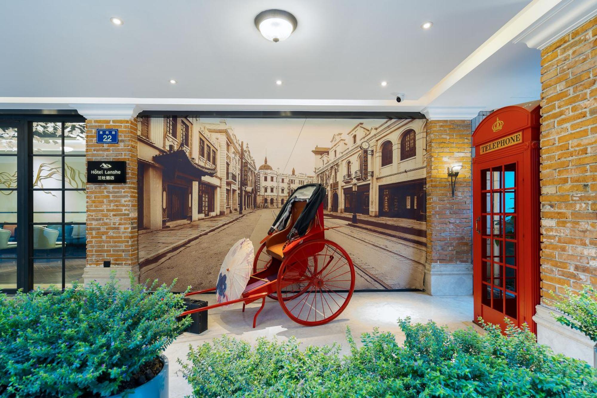 Hangzhou Lanshe Hotel מראה חיצוני תמונה